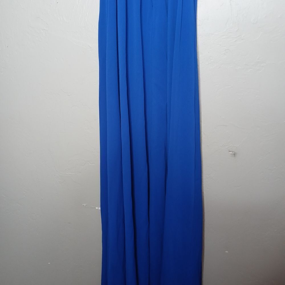 Lulu's Blue Maxi Dress - Picture 9 of 10